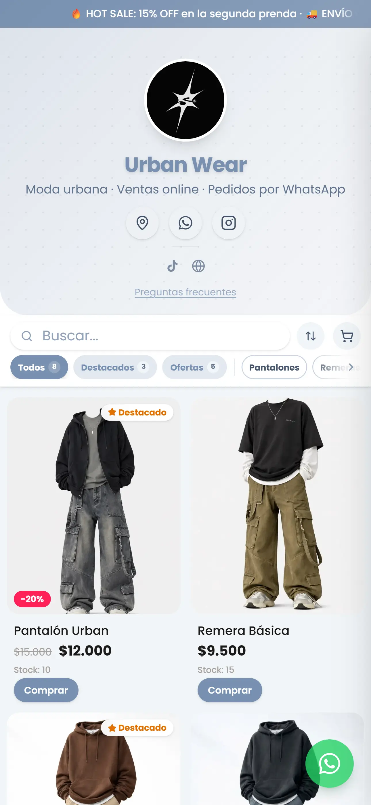 Captura de Urban Wear